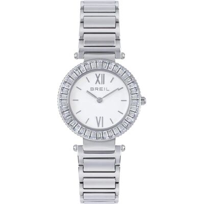Breil, Armbanduhr, Watch WATCHTW1961 made of steel for women, Silber, (Uhr mit Schmuckstein) Breil, Armbanduhr, Watch WATCHTW1961 made of steel for women, Silber, (Uhr mit Schmuckstein)