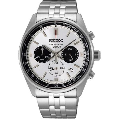 Seiko Armbanduhr, SSB425P1, Silber, (Chronograph, 41 mm) Seiko Armbanduhr, SSB425P1, Silber, (Chronograph, 41 mm)