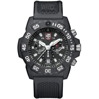 Luminox, Armbanduhr, Navy Seal 3581, Weiss, Schwarz, (Analoguhr, Chronograph, Swiss Made, Taucheruhr, 45 mm) Luminox, Armbanduhr, Navy Seal 3581, Weiss, Schwarz, (Analoguhr, Chronograph, Swiss Made, Taucheruhr, 45 mm)