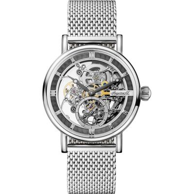 Ingersoll 1892, Armbanduhr, The Herald, Silber, (Analoguhr, 40 mm) Ingersoll 1892, Armbanduhr, The Herald, Silber, (Analoguhr, 40 mm)