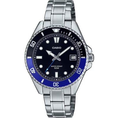 Casio Armbanduhr, Collection - MDV-10D-1A2, Grau, (Analoguhr, 38 mm) Casio Armbanduhr, Collection - MDV-10D-1A2, Grau, (Analoguhr, 38 mm)