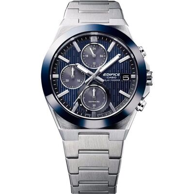 Casio Armbanduhr, EFS-S650D-2AEF, Blau, Silber, Türkis, (Analoguhr, Chronograph, 46.70 mm) Casio Armbanduhr, EFS-S650D-2AEF, Blau, Silber, Türkis, (Analoguhr, Chronograph, 46.70 mm)