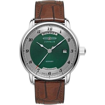 Zeppelin, Armbanduhr, 8562-2, Schwarz, Silber, (Analoguhr, 40 mm) Zeppelin, Armbanduhr, 8562-2, Schwarz, Silber, (Analoguhr, 40 mm)