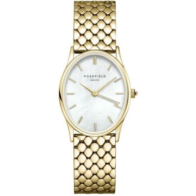 Rosefield, Armbanduhr, The Oval OWGSG-OV01, Gold, (Analoguhr) Rosefield, Armbanduhr, The Oval OWGSG-OV01, Gold, (Analoguhr)