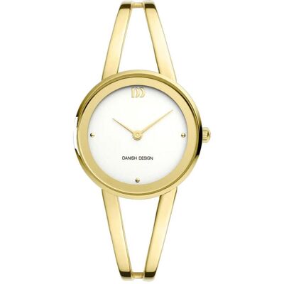 Danish Design, Armbanduhr, Dänisches Design Ladies Watch IV05Q1295 Nostalgi, Gold, (30 mm) Danish Design, Armbanduhr, Dänisches Design Ladies Watch IV05Q1295 Nostalgi, Gold, (30 mm)