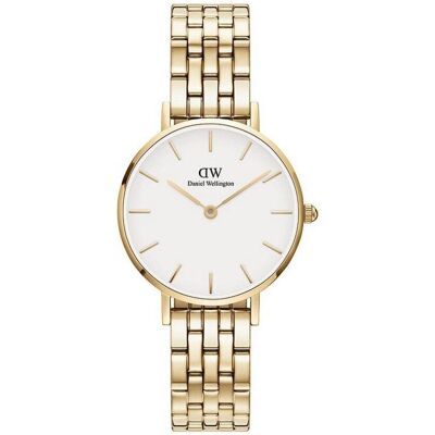 Daniel Wellington, Armbanduhr, Petite 5-Link DW00100614, Gold, (Analoguhr, 28 mm) Daniel Wellington, Armbanduhr, Petite 5-Link DW00100614, Gold, (Analoguhr, 28 mm)