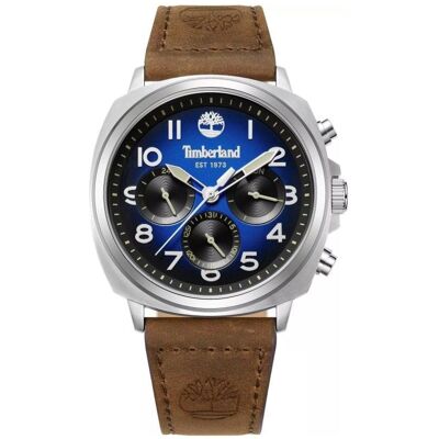 Timberland Armbanduhr, Herrenuhr TDWGB0042007, Schwarz, Blau, Silber, Braun, (Analoguhr, 44 mm) Timberland Armbanduhr, Herrenuhr TDWGB0042007, Schwarz, Blau, Silber, Braun, (Analoguhr, 44 mm)