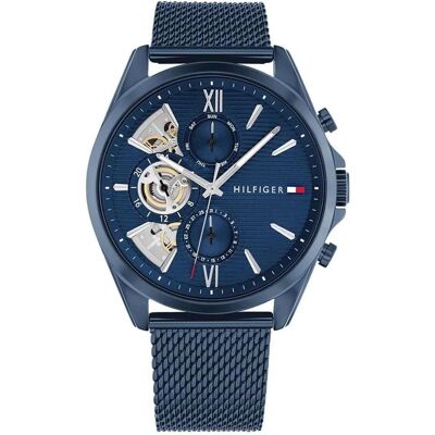 Tommy Hilfiger Armbanduhr, - Baker 1710648, Blau, (44 mm) Tommy Hilfiger Armbanduhr, - Baker 1710648, Blau, (44 mm)