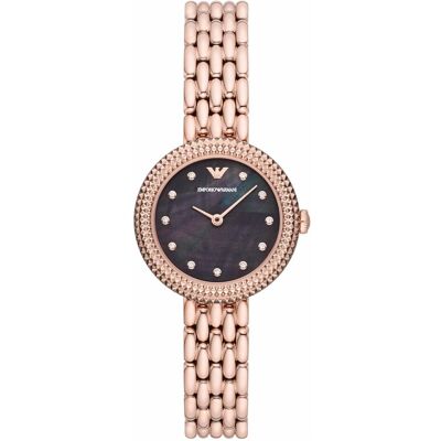 Giorgio Armani Emporio Armani, Armbanduhr, Rosa, Rosa, (Analoguhr, 30 mm) Giorgio Armani Emporio Armani, Armbanduhr, Rosa, Rosa, (Analoguhr, 30 mm)