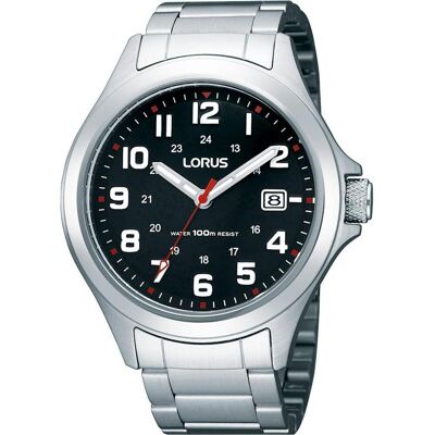 Lorus, Armbanduhr, Analogovà hodinky RXH01IX5, Schwarz, Silber, (Analoguhr) Lorus, Armbanduhr, Analogovà hodinky RXH01IX5, Schwarz, Silber, (Analoguhr)