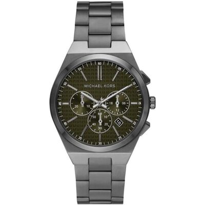 Michael Kors, Armbanduhr, Lennox MK9118 Herrenuhr + Box, Grau, (Chronograph) Michael Kors, Armbanduhr, Lennox MK9118 Herrenuhr + Box, Grau, (Chronograph)