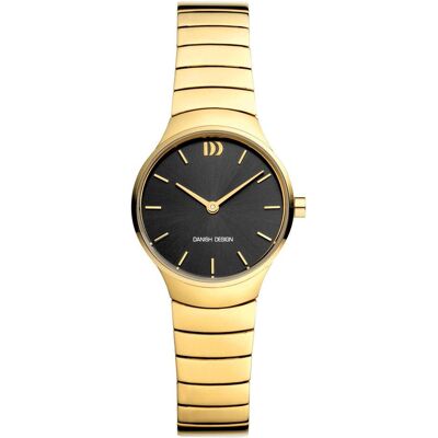 Danish Design, Armbanduhr, Dänisches Design Dames Uhr IV66Q1293 Jolie, Gold, (Analoguhr, 26 mm) Danish Design, Armbanduhr, Dänisches Design Dames Uhr IV66Q1293 Jolie, Gold, (Analoguhr, 26 mm)