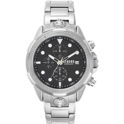 Versace, Armbanduhr, 6E Arrondissement, Silber, (Analoguhr, Chronograph, 46 mm) Versace, Armbanduhr, 6E Arrondissement, Silber, (Analoguhr, Chronograph, 46 mm)