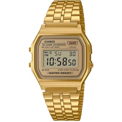 Casio Armbanduhr, Retro Vintage - A158WETG-9AEF, Gold, (Digitaluhr, 34 mm) Casio Armbanduhr, Retro Vintage - A158WETG-9AEF, Gold, (Digitaluhr, 34 mm)