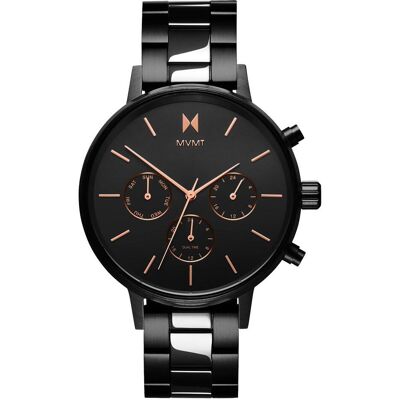 Mvmt, Armbanduhr, Nova, Silber, (Analoguhr, 38 mm) Mvmt, Armbanduhr, Nova, Silber, (Analoguhr, 38 mm)