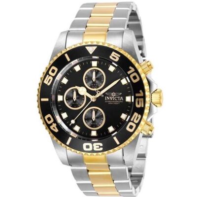 Invicta, Armbanduhr, Orologio Multifunzione al Quarzo Pro Diver, Mehrfarbig, (Analoguhr, Lünette drehbar links, Taucheruhr, 48 mm) Invicta, Armbanduhr, Orologio Multifunzione al Quarzo Pro Diver, Mehrfarbig, (Analoguhr, Lünette drehbar links, Taucheruhr, 48 mm)