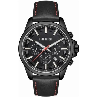 Paul Lorens, Armbanduhr, Zegarek Zegarek męski MAKALU PL20010A-1A3, Silber, Schwarz, (Chronograph) Paul Lorens, Armbanduhr, Zegarek Zegarek męski MAKALU PL20010A-1A3, Silber, Schwarz, (Chronograph)