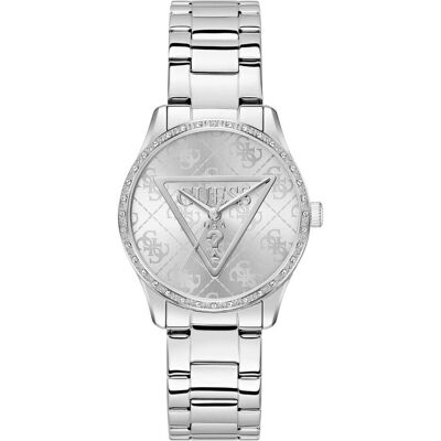 Guess Armbanduhr, - Roxy GW0987L1, Silber, (Analoguhr, 36 mm) Guess Armbanduhr, - Roxy GW0987L1, Silber, (Analoguhr, 36 mm)