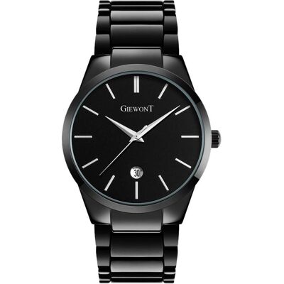 Giewont, Armbanduhr, Herren GW4290-1, Schwarz, (Analoguhr, 40 mm) Giewont, Armbanduhr, Herren GW4290-1, Schwarz, (Analoguhr, 40 mm)