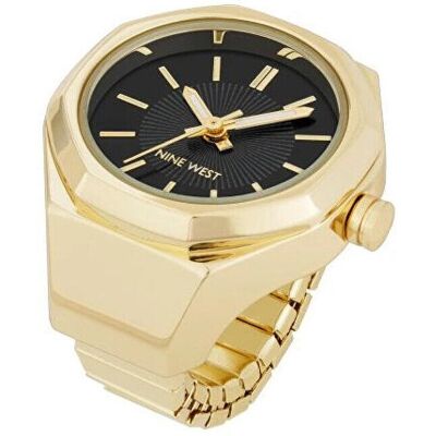 Nine West, Armbanduhr, Dámské hodinky v prstenu NW/3342RINGBKG Nine West, Armbanduhr, Dámské hodinky v prstenu NW/3342RINGBKG