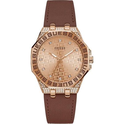 Guess Armbanduhr, Uhren DAMEN GW0547L2, Gold, Rosa, (Analoguhr, 39 mm) Guess Armbanduhr, Uhren DAMEN GW0547L2, Gold, Rosa, (Analoguhr, 39 mm)