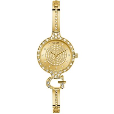 Guess Armbanduhr, Giselle, Gold, (Analoguhr, 28 mm) Guess Armbanduhr, Giselle, Gold, (Analoguhr, 28 mm)
