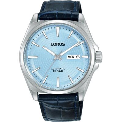 Lorus, Armbanduhr, RL417CX9 Herrenuhr Automatik 42mm 10ATM, Blau, Silber, (Analoguhr, 42 mm) Lorus, Armbanduhr, RL417CX9 Herrenuhr Automatik 42mm 10ATM, Blau, Silber, (Analoguhr, 42 mm)