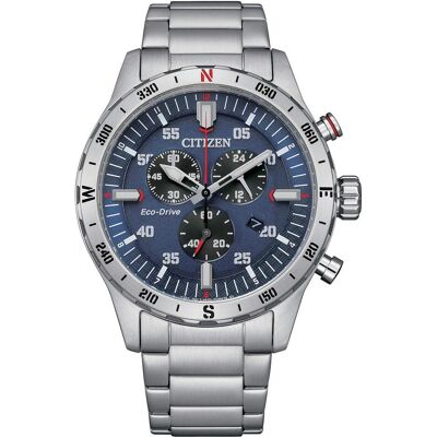 Citizen Armbanduhr, AT2520-89L, Blau, (Chronograph, 44 mm) Citizen Armbanduhr, AT2520-89L, Blau, (Chronograph, 44 mm)