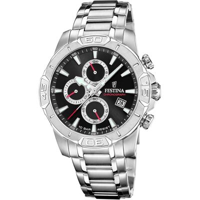 Festina, Armbanduhr, F20704/6, Silber, (Chronograph) Festina, Armbanduhr, F20704/6, Silber, (Chronograph)