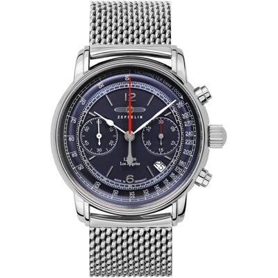 Zeppelin, Armbanduhr, 8614M3, Silber, (Analoguhr, Chronograph, 42 mm) Zeppelin, Armbanduhr, 8614M3, Silber, (Analoguhr, Chronograph, 42 mm)