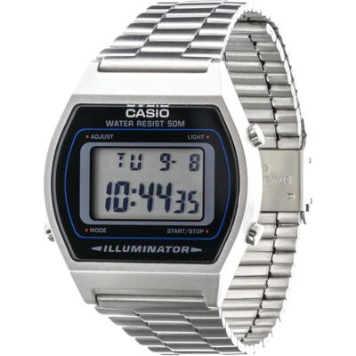 Casio Vintage, Armbanduhr, B640wd-1avef, Silber, (Digitaluhr, 35 mm) Casio Vintage, Armbanduhr, B640wd-1avef, Silber, (Digitaluhr, 35 mm)