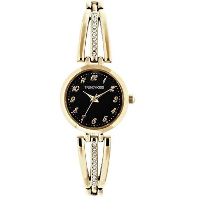 TrendyKiss, Armbanduhr, Ladies watch analogue quartz with metal bracelet TM1017701 Black Classic Black Classic, Schwarz, (Analoguhr, 36 mm) TrendyKiss, Armbanduhr, Ladies watch analogue quartz with metal bracelet TM1017701 Black Classic Black Classic, Schwarz, (Analoguhr, 36 mm)