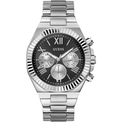 Guess Armbanduhr, Laikrodis Watches GENTS GW0703G1, Silber, (Analoguhr) Guess Armbanduhr, Laikrodis Watches GENTS GW0703G1, Silber, (Analoguhr)