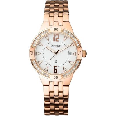 Orphelia, Armbanduhr, Savanna Womens Watch Analog Quartz Stainless Steel, Gold, (Analoguhr, 35 mm) Orphelia, Armbanduhr, Savanna Womens Watch Analog Quartz Stainless Steel, Gold, (Analoguhr, 35 mm)