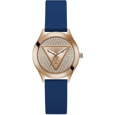 Guess Armbanduhr, Damenuhr GLITZ PLAQUE (Ø 34 mm), Gold, (34 mm) Guess Armbanduhr, Damenuhr GLITZ PLAQUE (Ø 34 mm), Gold, (34 mm)
