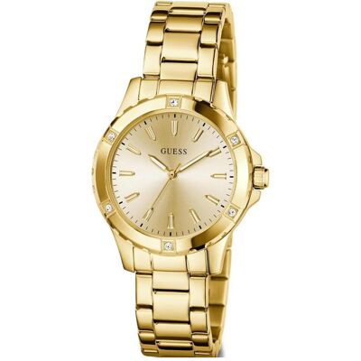 Guess Armbanduhr, Mist, Gold, (Analoguhr, 34 mm) Guess Armbanduhr, Mist, Gold, (Analoguhr, 34 mm)