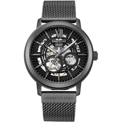 Kenneth Cole, Armbanduhr, Herrenuhr KCWGY0081201, Schwarz, Silber, (Analoguhr) Kenneth Cole, Armbanduhr, Herrenuhr KCWGY0081201, Schwarz, Silber, (Analoguhr)