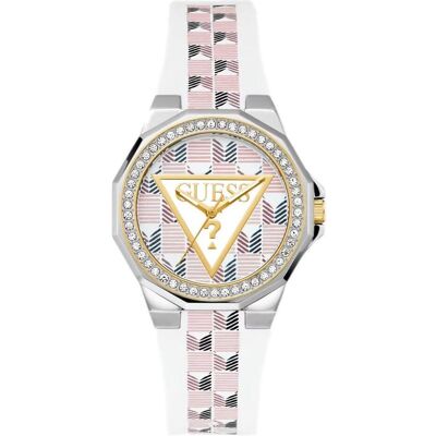 Guess Armbanduhr, Damenuhr GW0834L1 (Ø 37 mm), Grau, Mehrfarbig, (Analoguhr, 37 mm) Guess Armbanduhr, Damenuhr GW0834L1 (Ø 37 mm), Grau, Mehrfarbig, (Analoguhr, 37 mm)