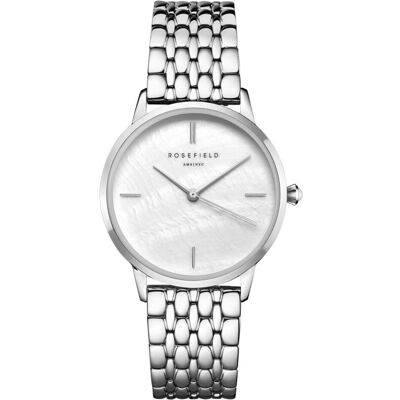 Rosefield, Armbanduhr, The Pearl Edit Armbanduhr, Silber, (Analoguhr, 36 mm) Rosefield, Armbanduhr, The Pearl Edit Armbanduhr, Silber, (Analoguhr, 36 mm)