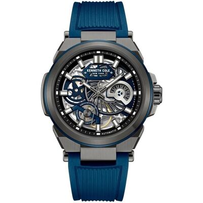 Kenneth Cole, Armbanduhr, Herrenuhr KCWGZ0065601, Schwarz, Silber, (Analoguhr, 42 mm) Kenneth Cole, Armbanduhr, Herrenuhr KCWGZ0065601, Schwarz, Silber, (Analoguhr, 42 mm)