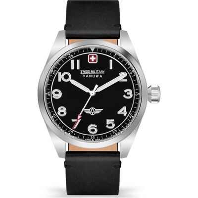 Swiss Military Hanowa, Armbanduhr, Falcon, Silber, (Fliegeruhr, 42 mm) Swiss Military Hanowa, Armbanduhr, Falcon, Silber, (Fliegeruhr, 42 mm)