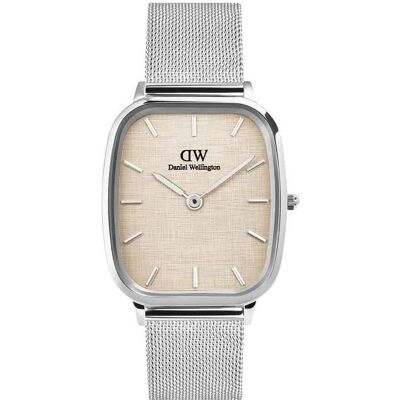Daniel Wellington, Armbanduhr, Marlon Sterling Linen, Silber, (Analoguhr) Daniel Wellington, Armbanduhr, Marlon Sterling Linen, Silber, (Analoguhr)
