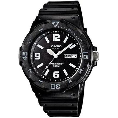 Casio Armbanduhr, Collection, Schwarz, Weiss, (Analoguhr, 45 mm) Casio Armbanduhr, Collection, Schwarz, Weiss, (Analoguhr, 45 mm)