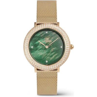 Daniel Wellington, Armbanduhr, - Crystalline Bezel Evergold Green DW00100824, Gold, (Analoguhr, 36 mm) Daniel Wellington, Armbanduhr, - Crystalline Bezel Evergold Green DW00100824, Gold, (Analoguhr, 36 mm)