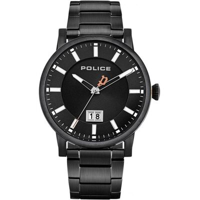 Police, Armbanduhr, Collin PL15404JSB/02MA (M), Schwarz, (Analoguhr, 43 mm) Police, Armbanduhr, Collin PL15404JSB/02MA (M), Schwarz, (Analoguhr, 43 mm)