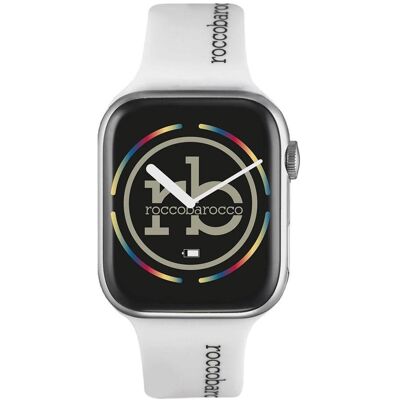 Roccobarocco Weiße Smartwatch RB.SW-1201-02N - Unisex Uhr Roccobarocco Weiße Smartwatch RB.SW-1201-02N - Unisex Uhr