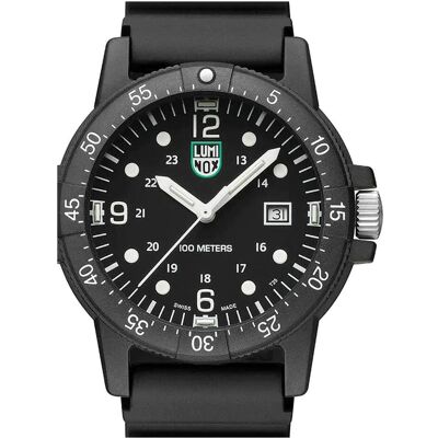Luminox, Armbanduhr, X2.2001 Sea Bass, Schwarz, (Lünette drehbar links, Swiss Made, Taucheruhr, 44 mm) Luminox, Armbanduhr, X2.2001 Sea Bass, Schwarz, (Lünette drehbar links, Swiss Made, Taucheruhr, 44 mm)