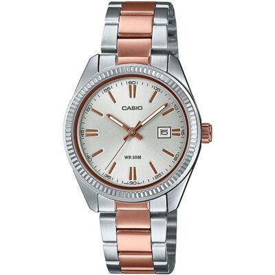 Casio Armbanduhr, LTP-1302PRG-7AVEF, Silber, (Analoguhr, 30 mm) Casio Armbanduhr, LTP-1302PRG-7AVEF, Silber, (Analoguhr, 30 mm)