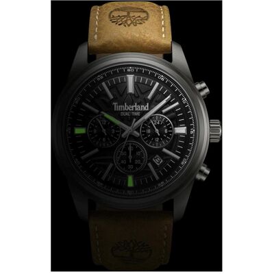 Timberland Armbanduhr, Northbridge, Schwarz, Braun, (Analoguhr, 45 mm) Timberland Armbanduhr, Northbridge, Schwarz, Braun, (Analoguhr, 45 mm)