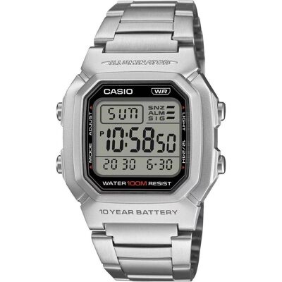 Casio Armbanduhr, W-800HD-1AVEF, Grau, Silber, (Digitaluhr, 44.20 mm) Casio Armbanduhr, W-800HD-1AVEF, Grau, Silber, (Digitaluhr, 44.20 mm)